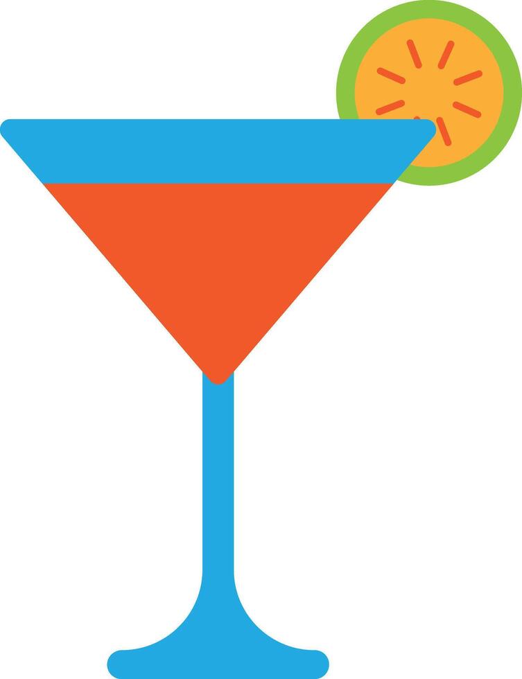 Cocktail Drink Glass vector