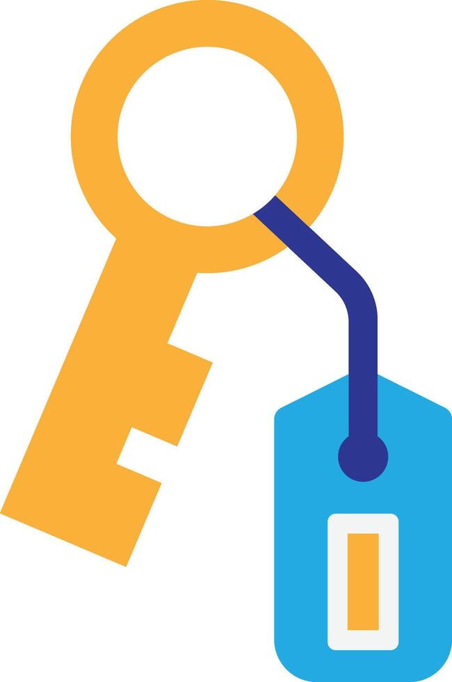 Room Key Security vector