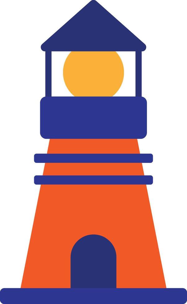 Lighthouse Tower Beach vector