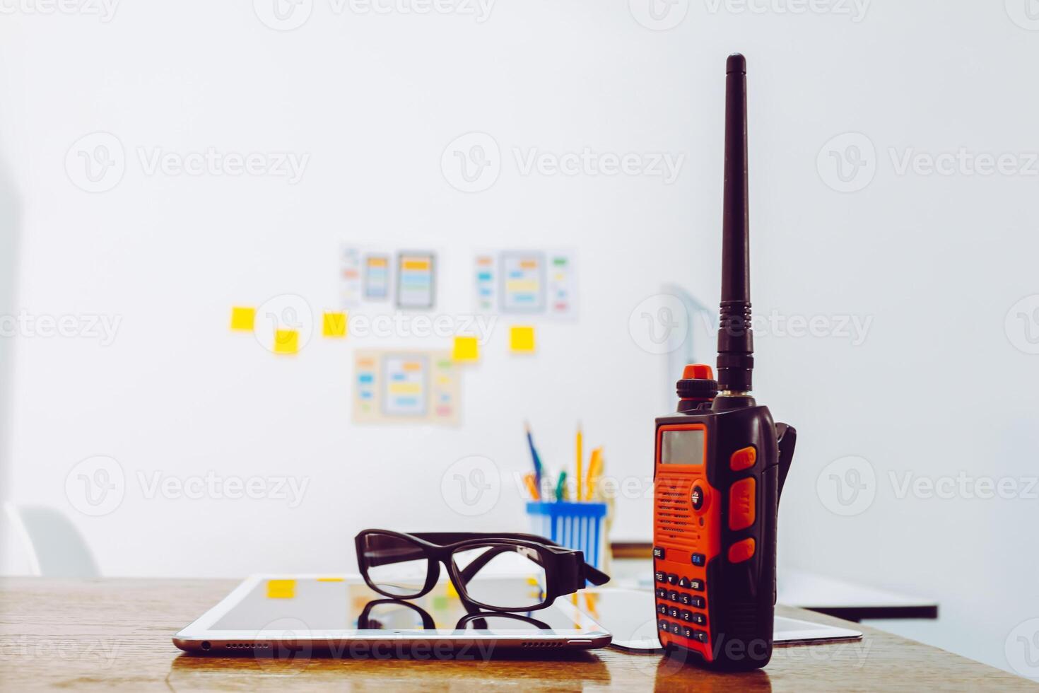 A team of designers and website designers are collaborating to develop a website using the ux ui system to match with the smartphone system. Ux ui system learning concepts for application development photo