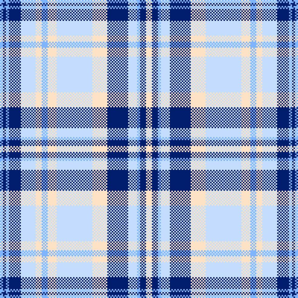 Internet texture textile, various pattern plaid fabric. Quilted tartan background seamless check in blue and light colors. vector