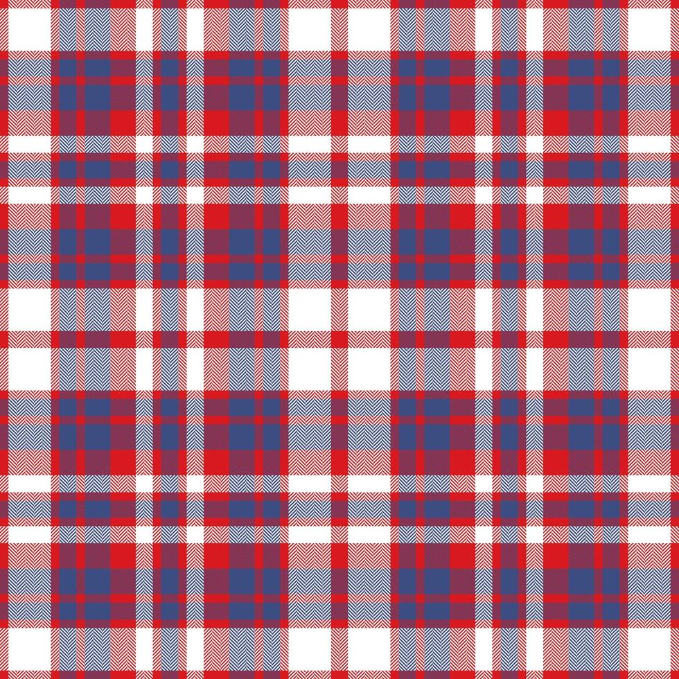 Plaid seamless pattern. Check fabric texture. textile print. vector