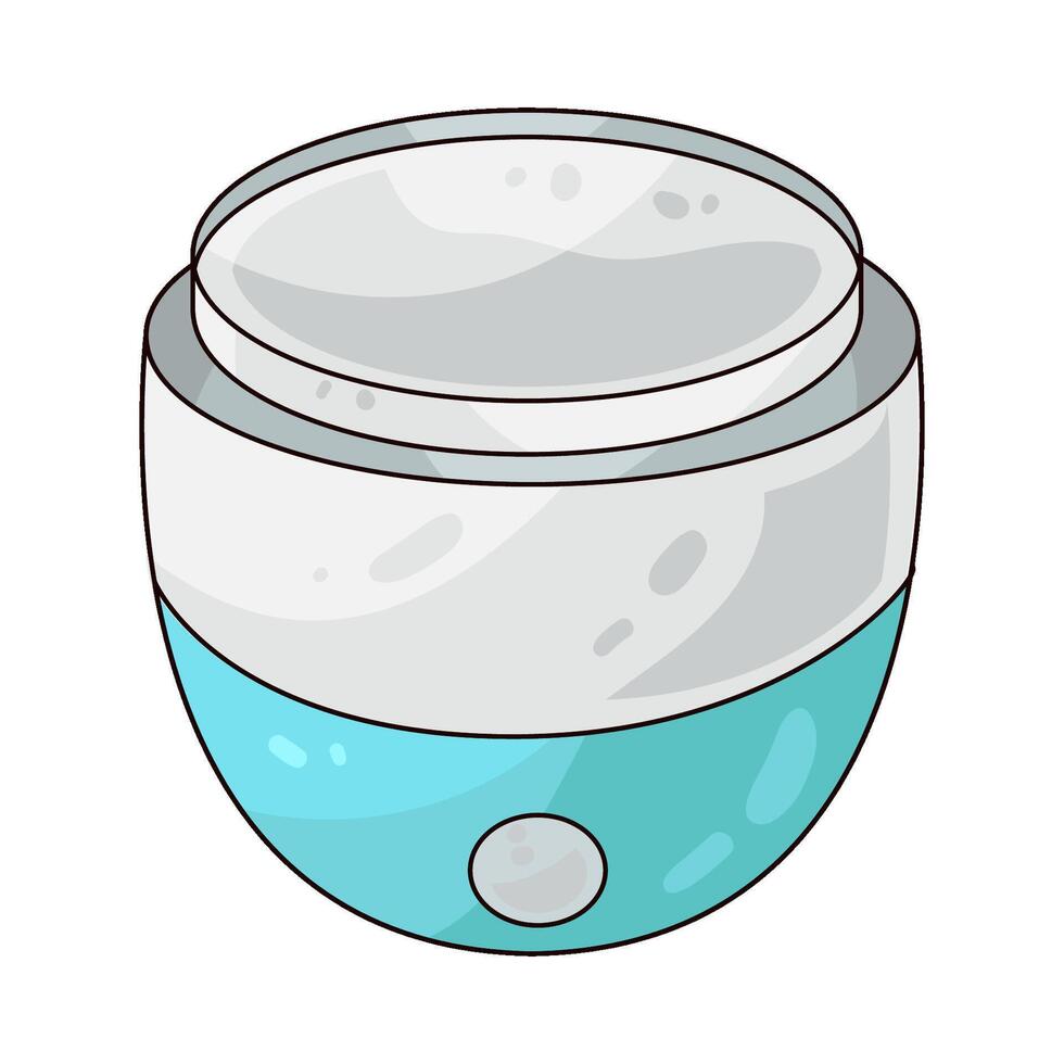 Illustration of yogurt maker vector