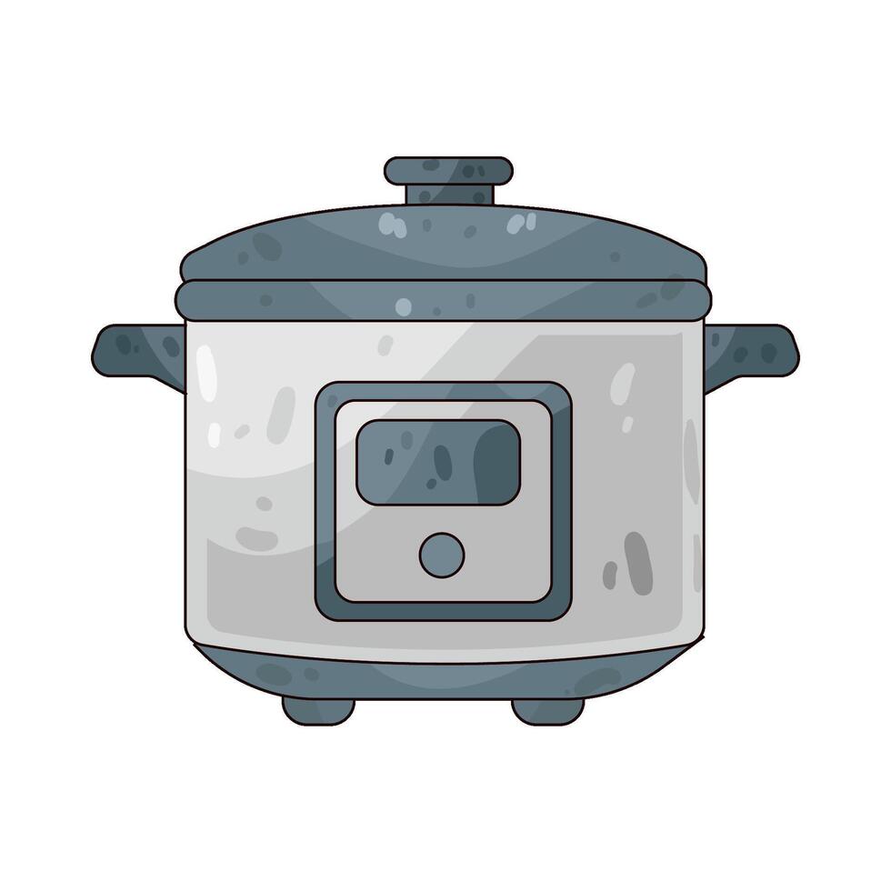 Illustration of Rice Cooker vector