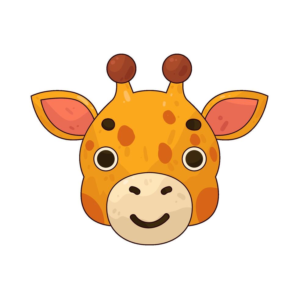 Illustration of Giraffe vector