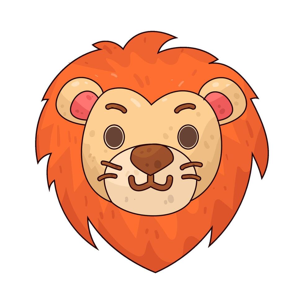 Illustration of Lion vector