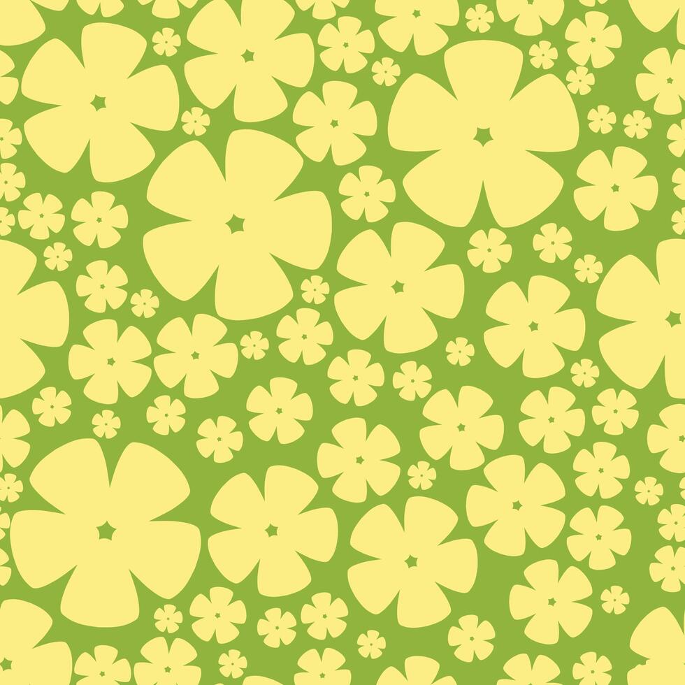 Seamless floral pattern background colorful illustration vector