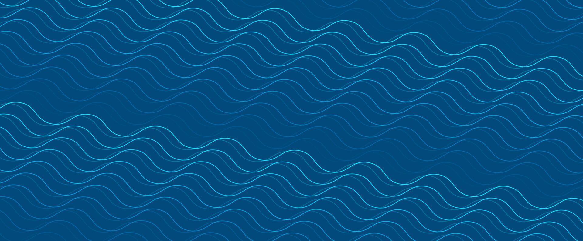 Bright blue minimal lines abstract technology background vector
