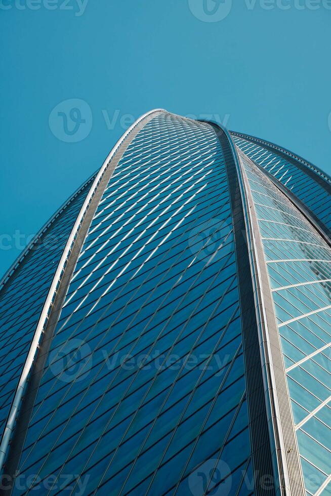 An Architectural Marvel A Unique Perspective on a Stunning, Inspiring Modern Skyscraper photo