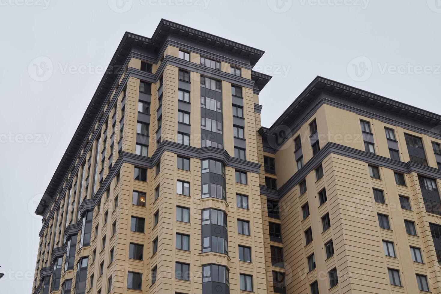 This is a Modern Apartment Building showcasing Elegant Architecture with captivating design photo