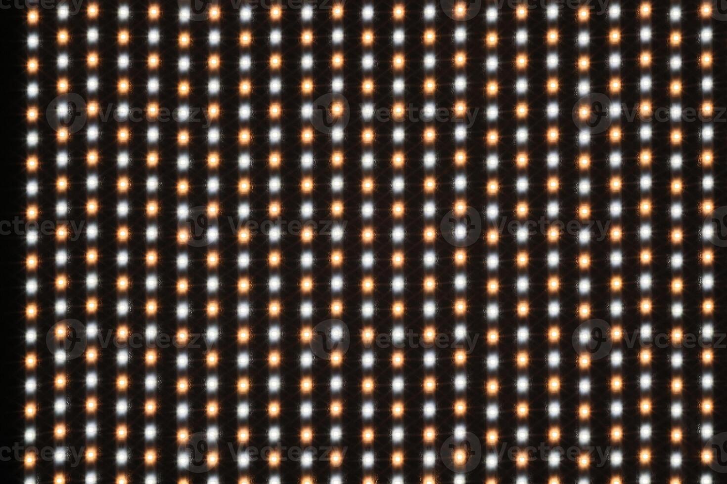 Innovative LED Light Display Featuring a Beautifully Patterned Arrangement of Colors and Brightness photo