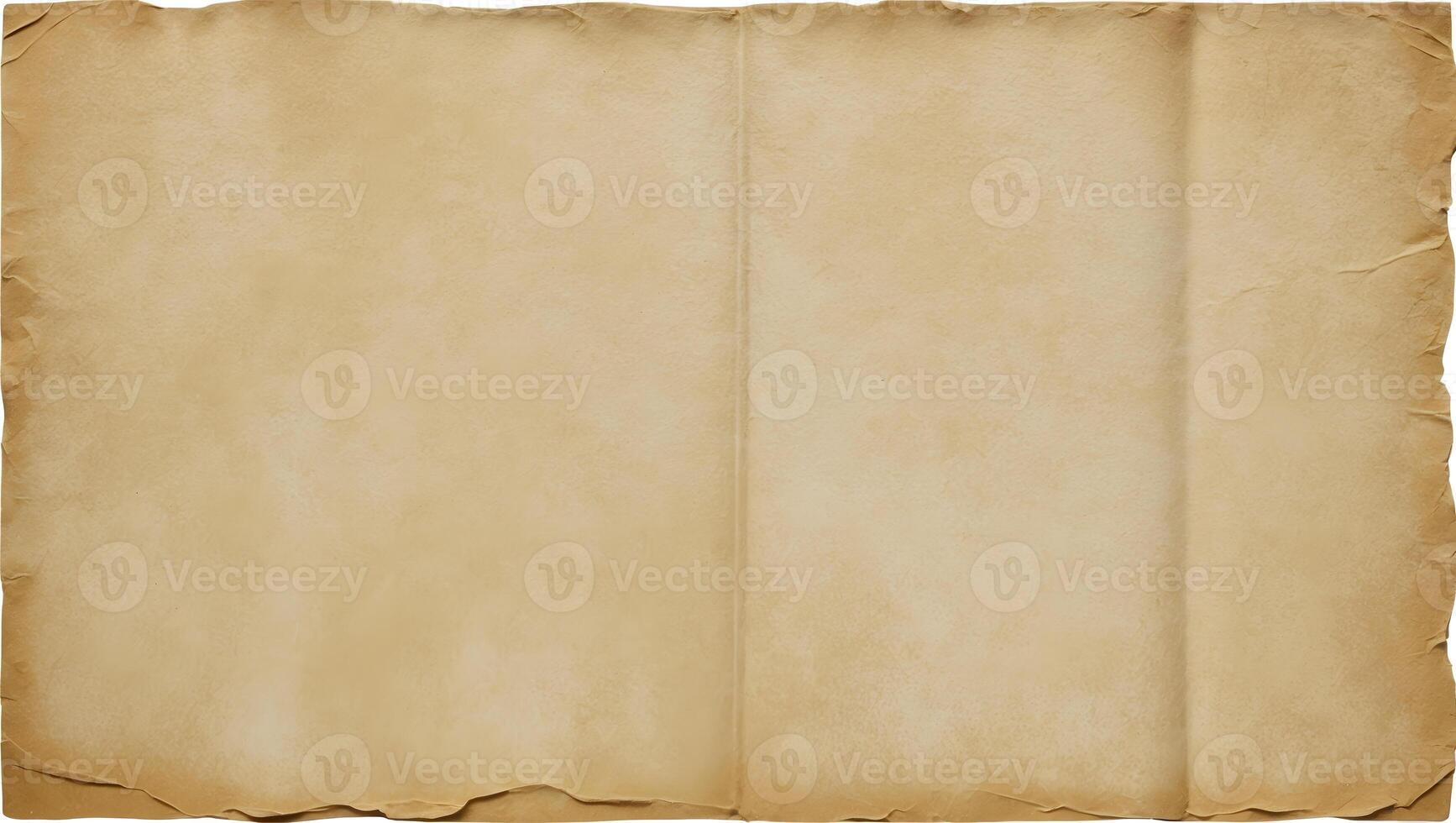 Old parchment paper with a blank space photo