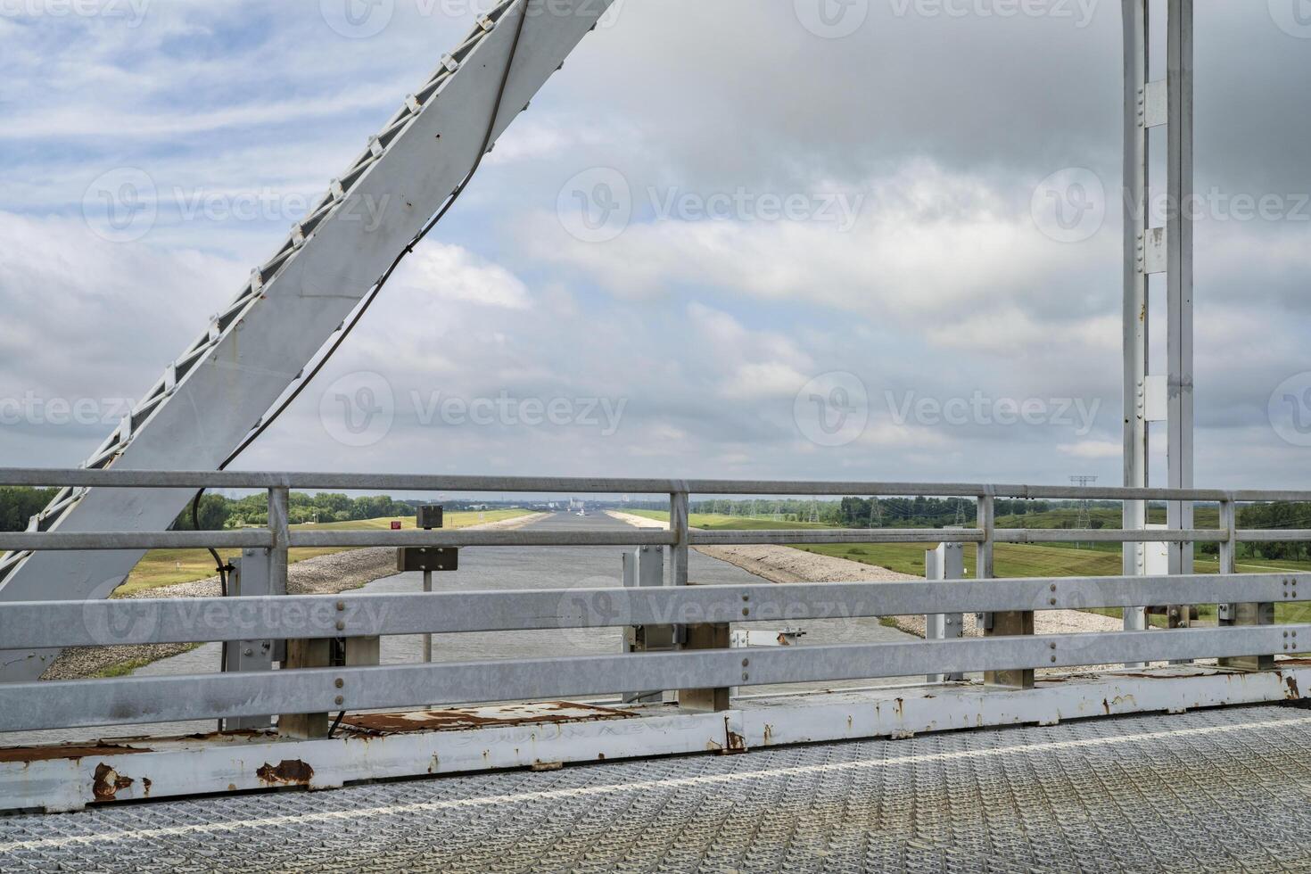 Chain of Rocks Canal Bridge near Granite City, Illinois photo