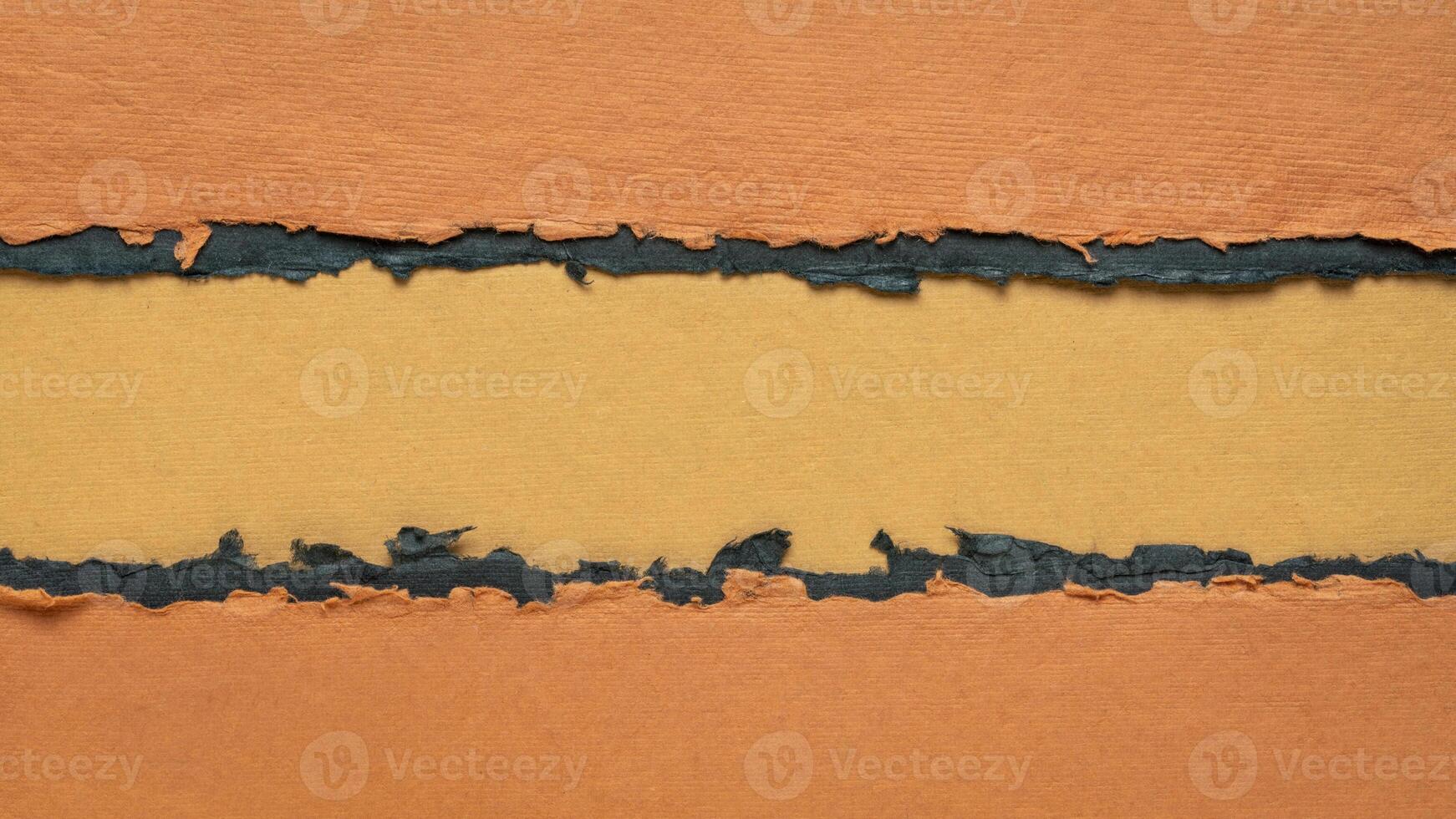 colorful paper banner with a copy space photo