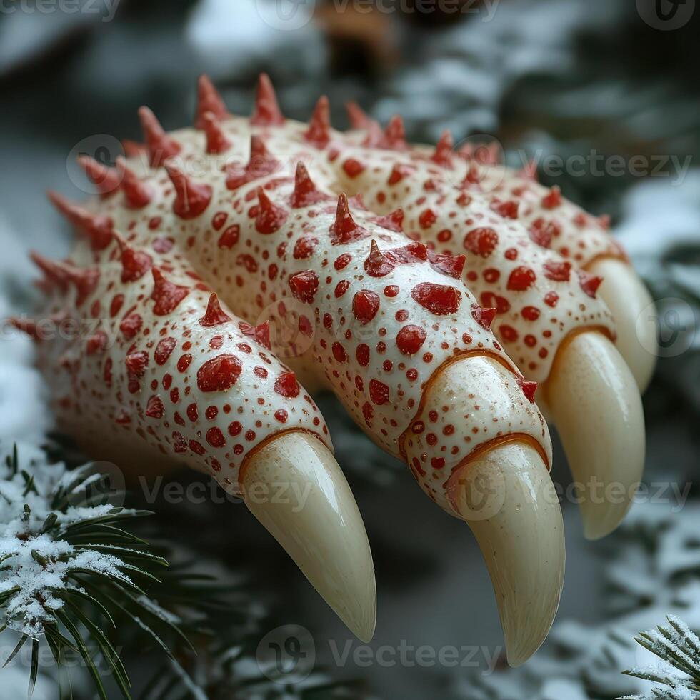 A close up of a toy that looks like a claw photo