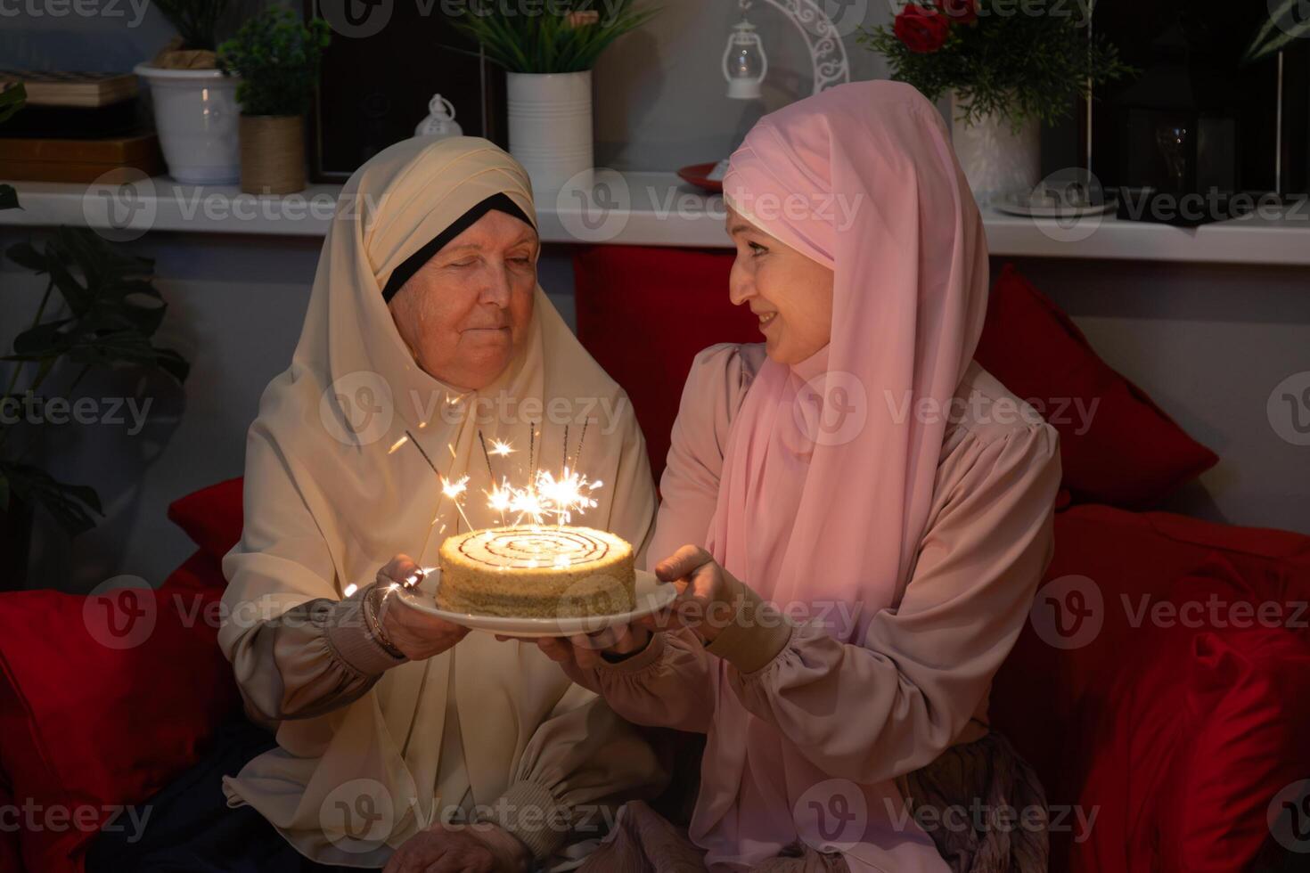A woman wearing a hijab photo