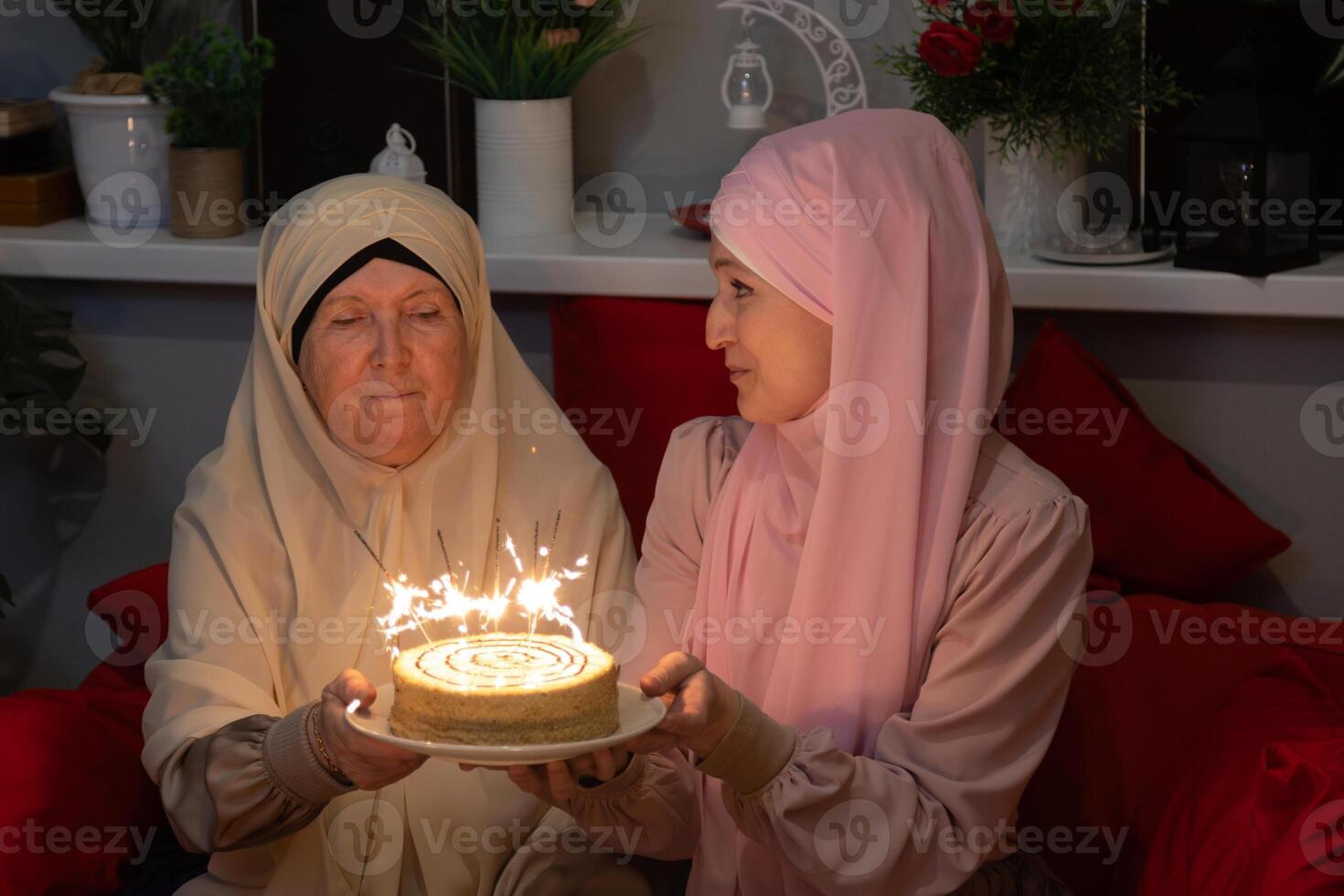 A woman wearing a hijab photo