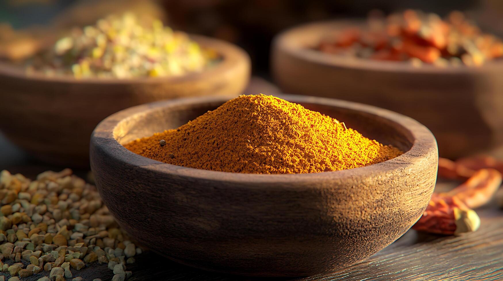 Hyper-Realistic Spice Details Captured in Breathtaking High-Resolution Photography photo