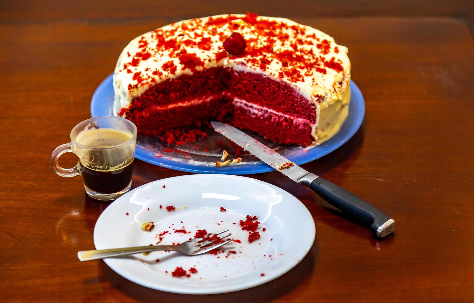 The cherry on the cake, a term commonly used to refer to the best part of the cake photo