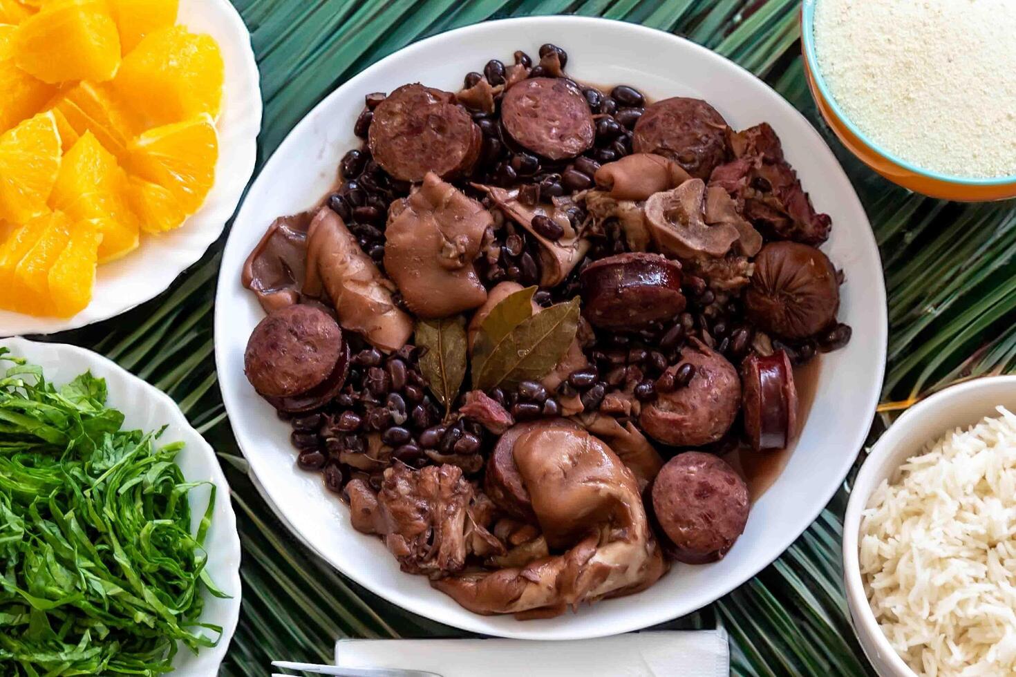 The best complete traditional Brazilian feijoada photo