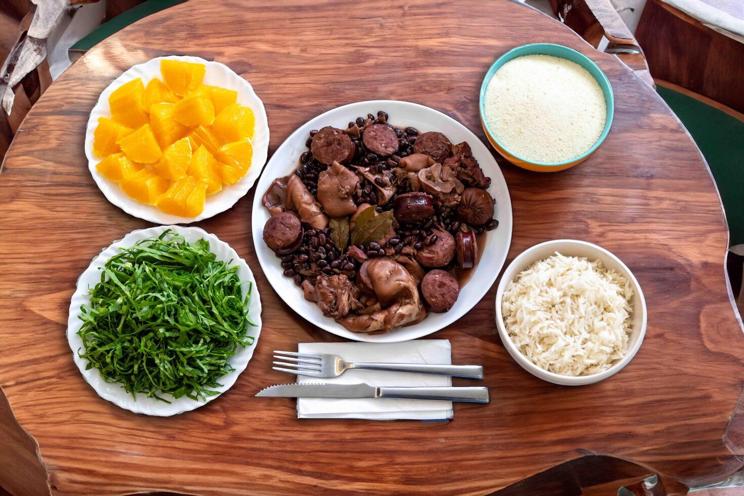 The best complete traditional Brazilian feijoada photo
