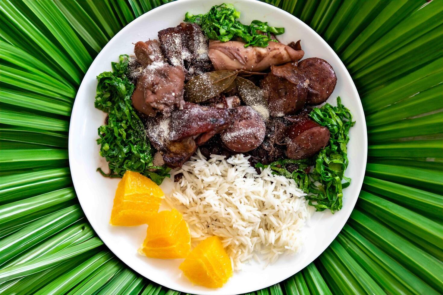 The best complete traditional Brazilian feijoada photo