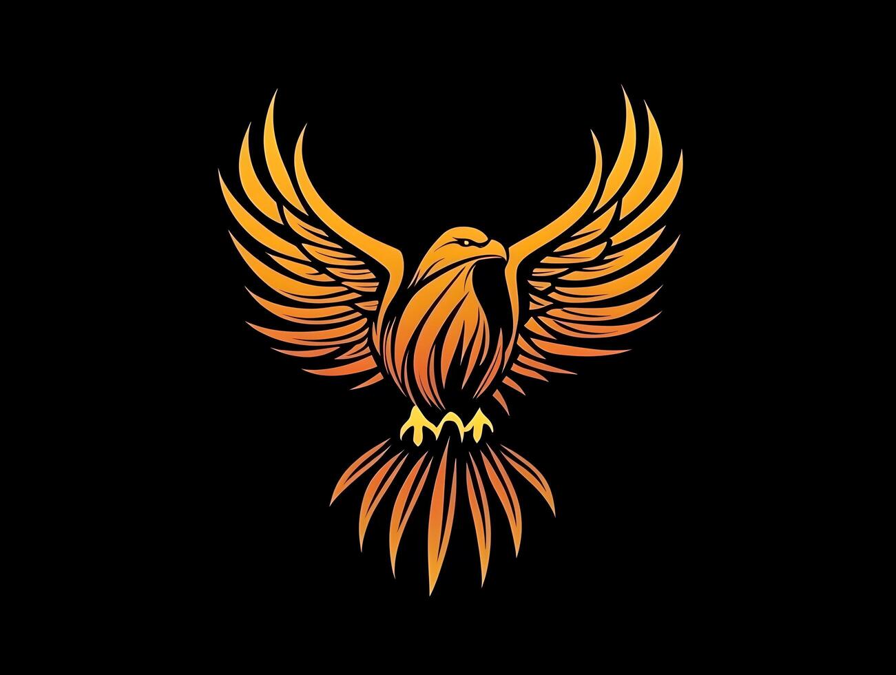 Majestic Eagle Bird icon logo symbol photo