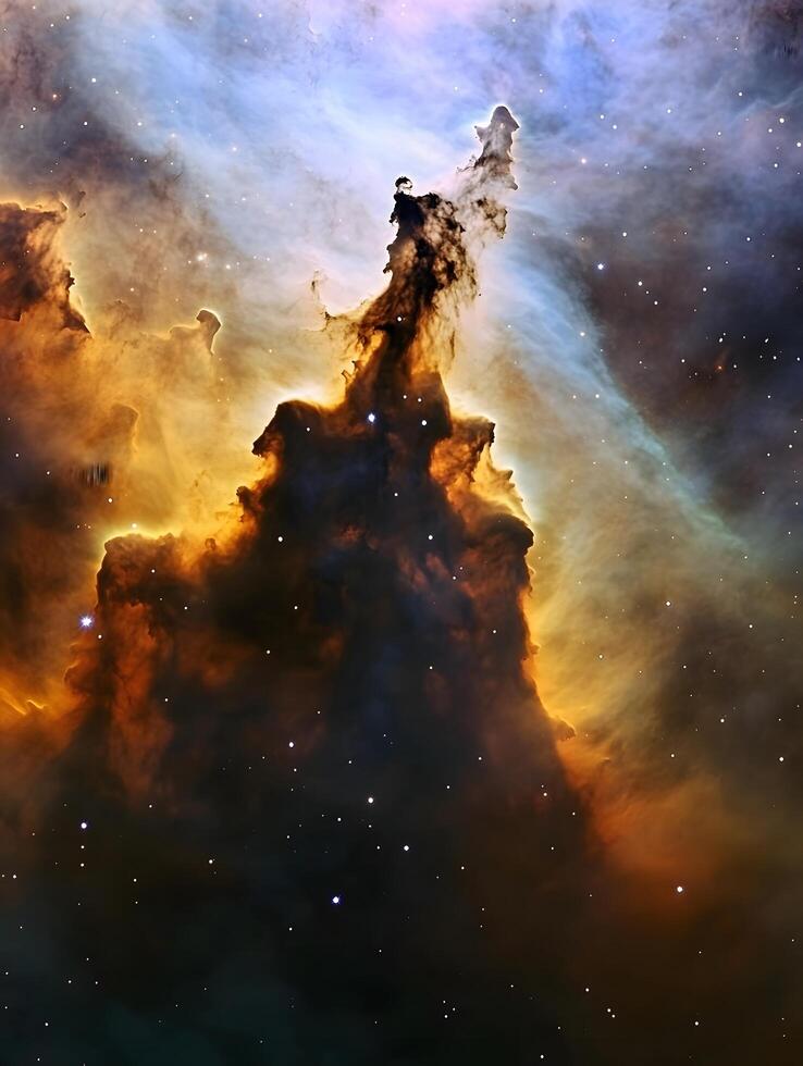 luminous nebula supernova space astrology cosmic cosmos universe stars photo