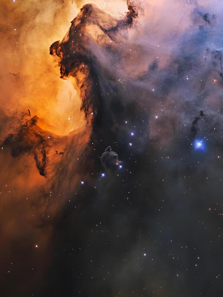luminous nebula space astrology cosmic cosmos universe stars photo