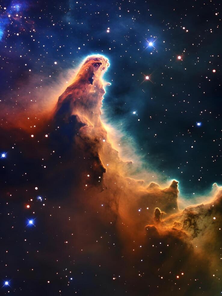luminous nebula supernova space astronomy astrology cosmic cosmos universe stars photo