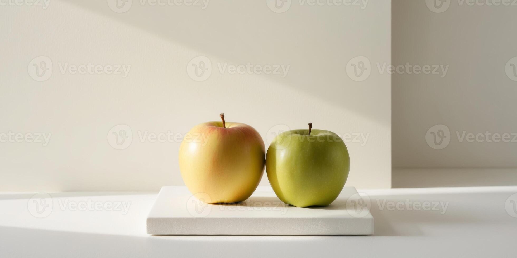 golden delicious gala and granny smith apples. photo