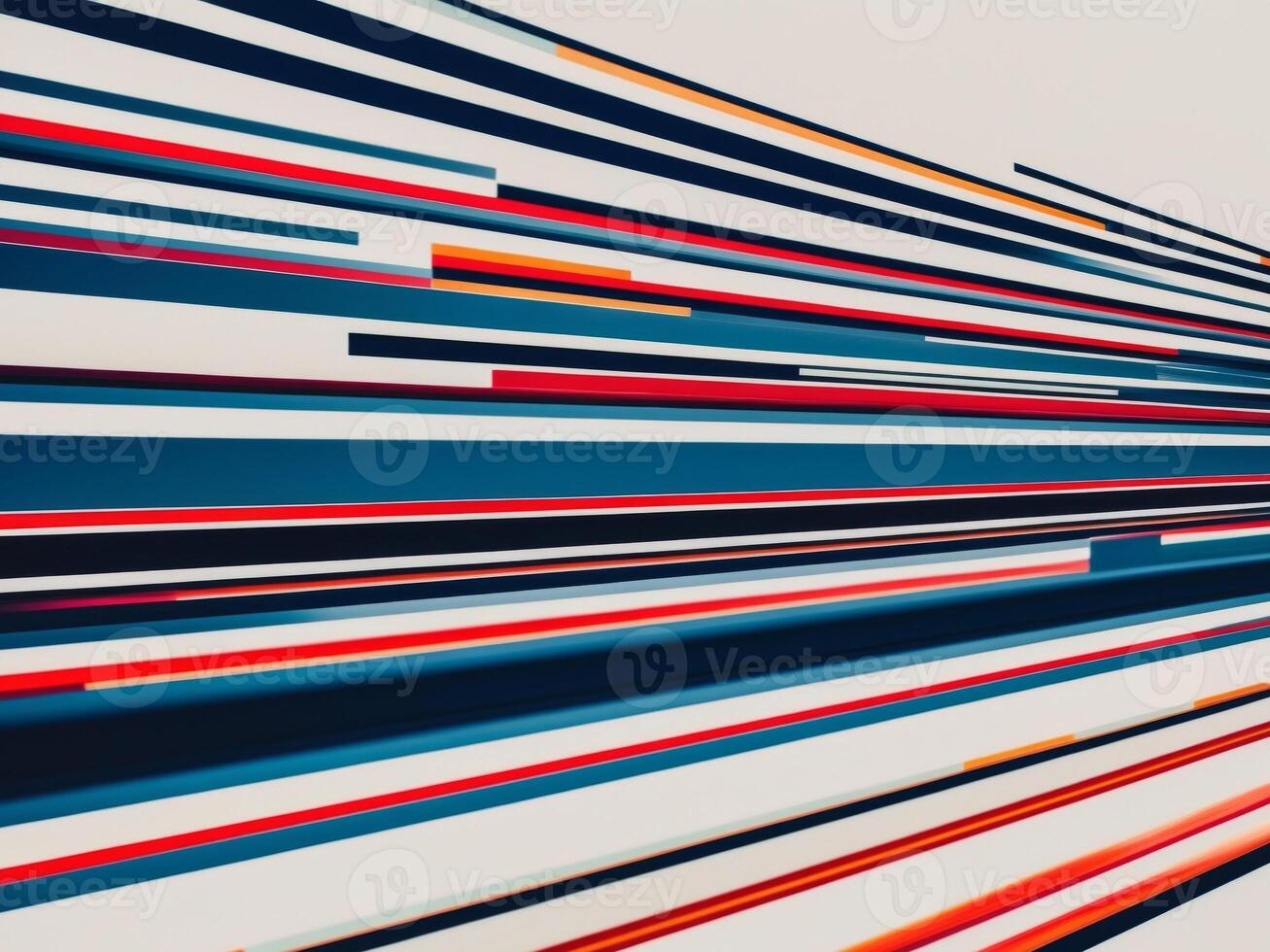 abstract with horizontal lines colorful stripes. photo