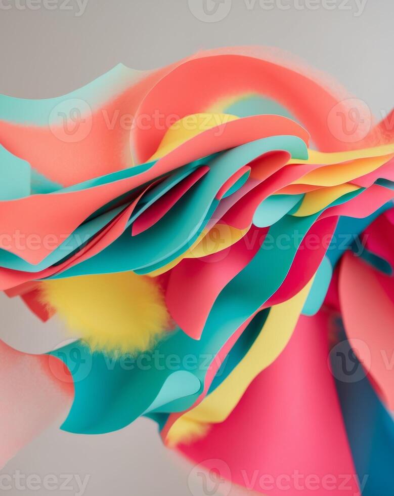 A colorful abstract background with a lot of different colors. photo