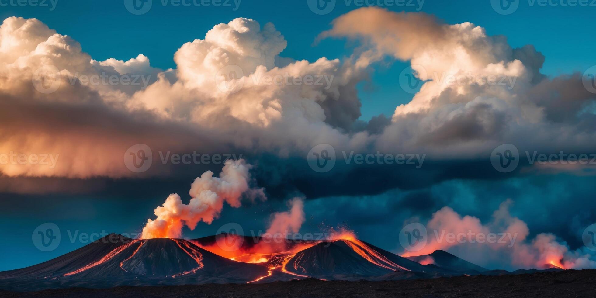 Volcanic Activity Increased volcanic activity reshapes landscape. photo