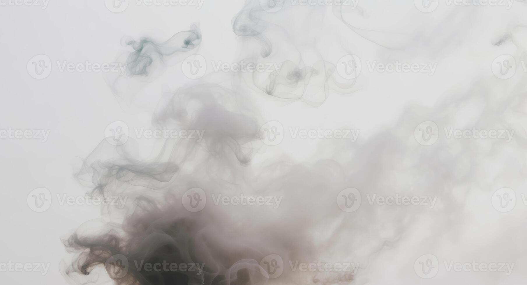 Wispy smoke gradient with gray to white transition. photo