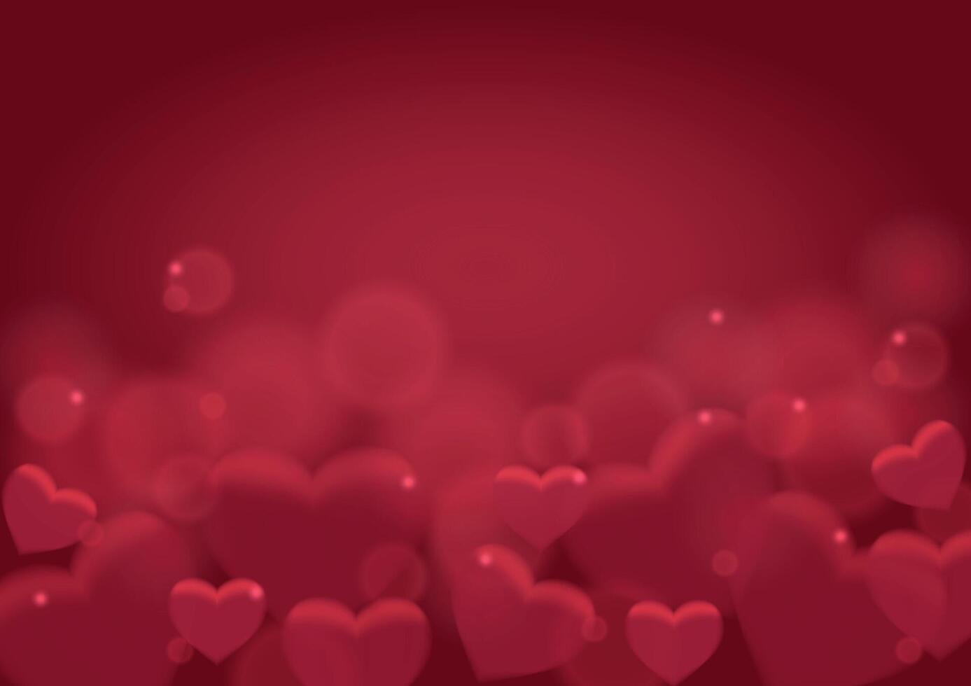 Red background for Valentine's Day vector