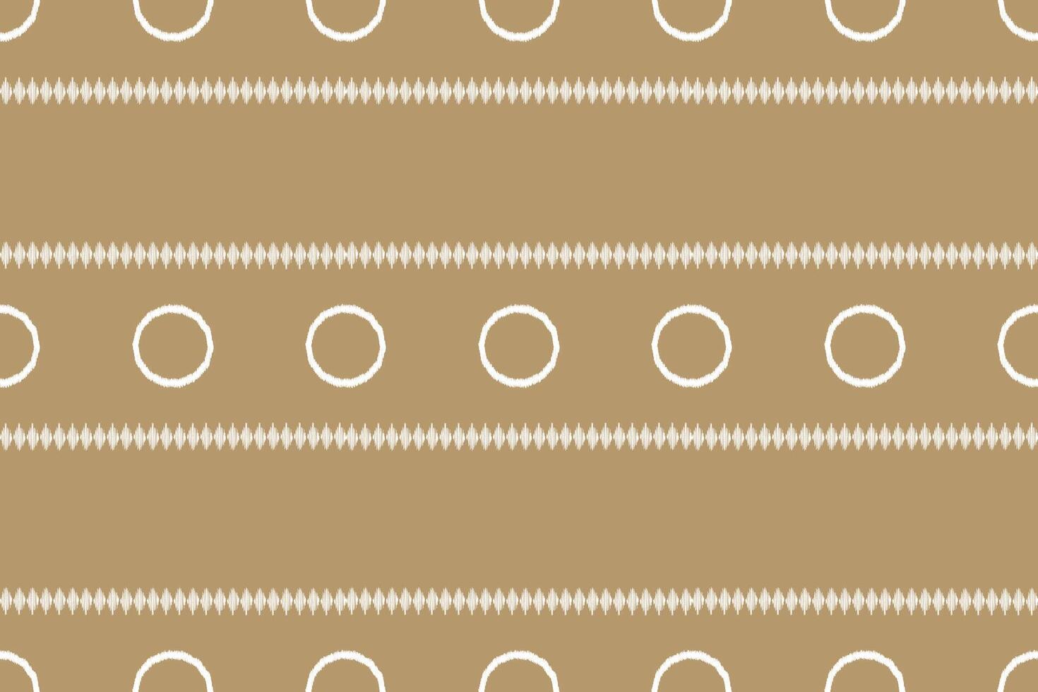Ikat design with Ethnic pattern color cream background ikat pattern geometric ikat fabric pattern motif art. vector