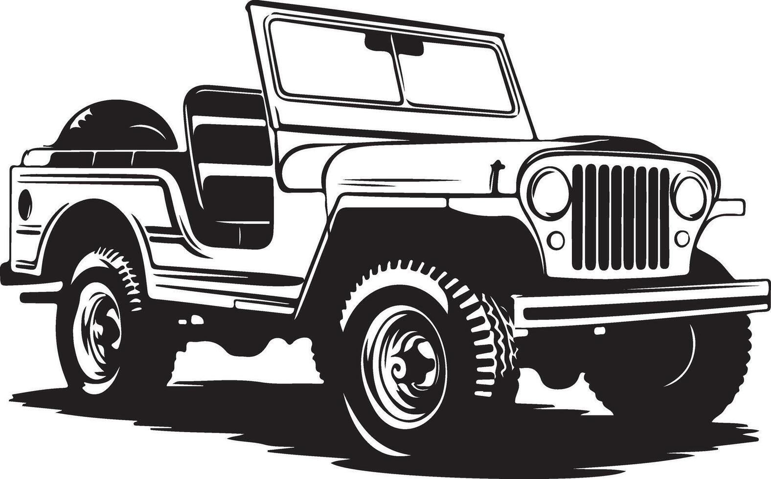 A car art illustration vector