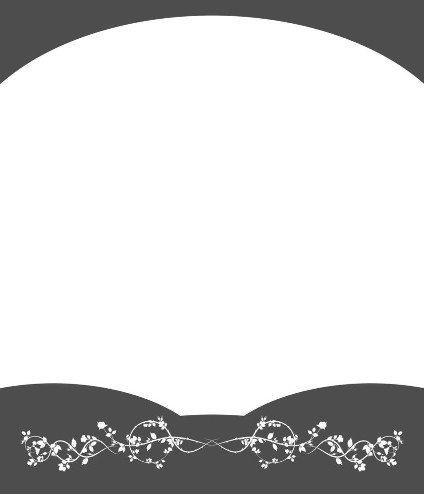 background for printing with flowers intertwining vector