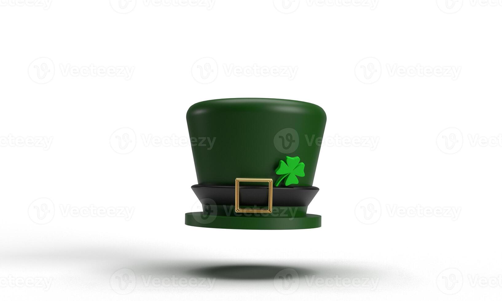 Hat cup leaf green golden black color object symbol sign st. saint patrick day 17 seventeen day march month irish leprechaun clover shamrock ireland culture costume character money season greeting photo