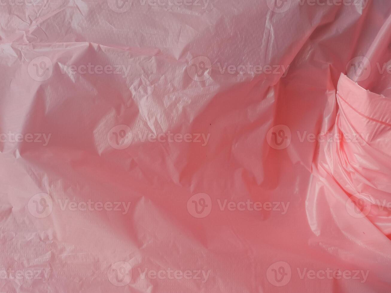 Old pink rose plastic bag texture for valentine background photo