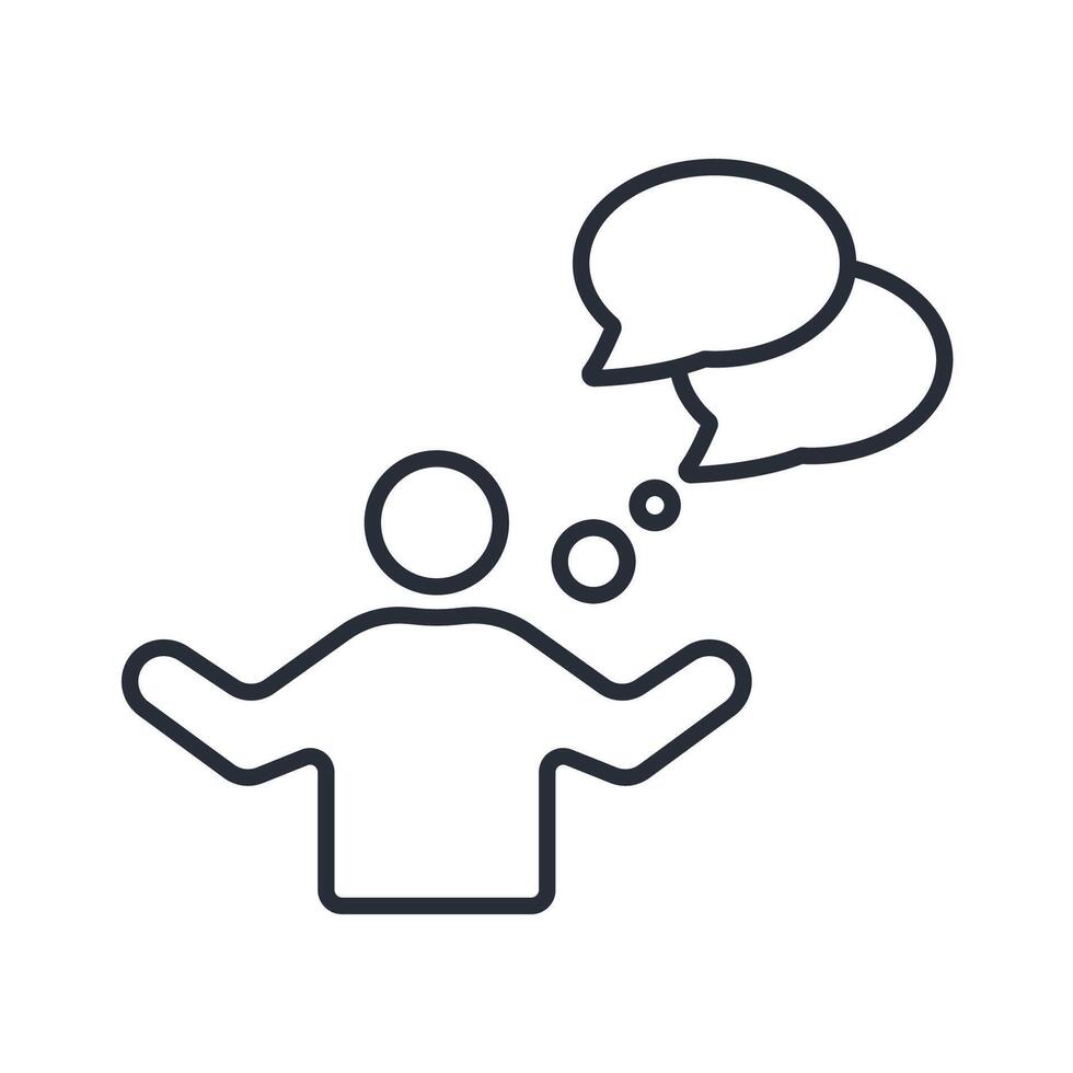 Haha icon. .Editable stroke.linear style sign for use web design,logo.Symbol illustration. vector