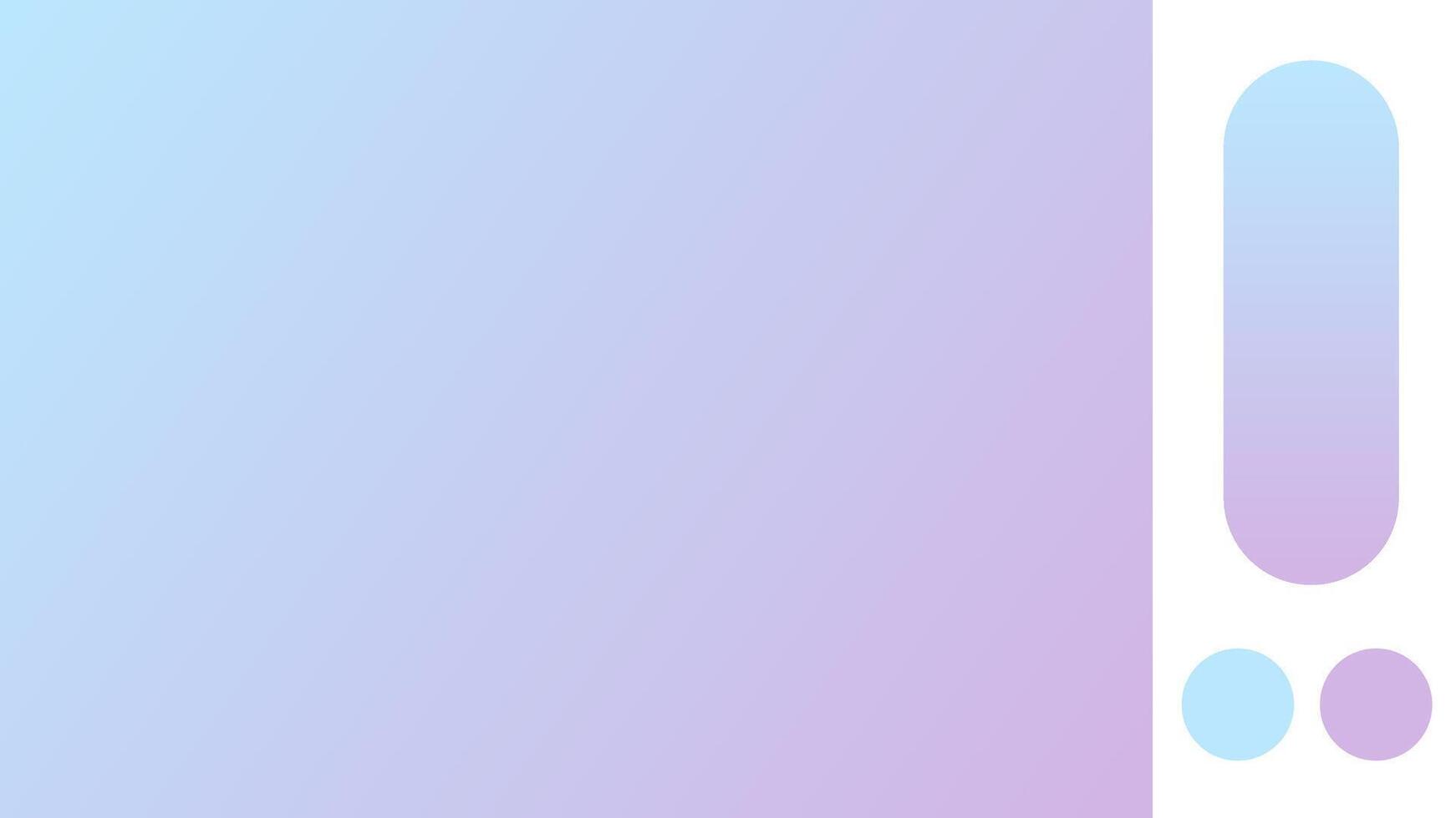 Baby Blue and Lilac gradient background with light blurred pattern. Abstract illustration with gradient blur design. Blurred colored abstract background. Colorful gradient illustration vector