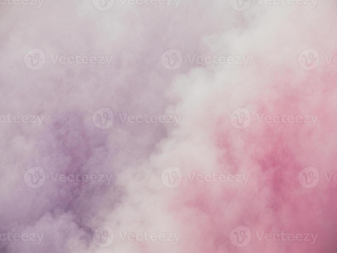 A pink and purple cloud of smoke photo