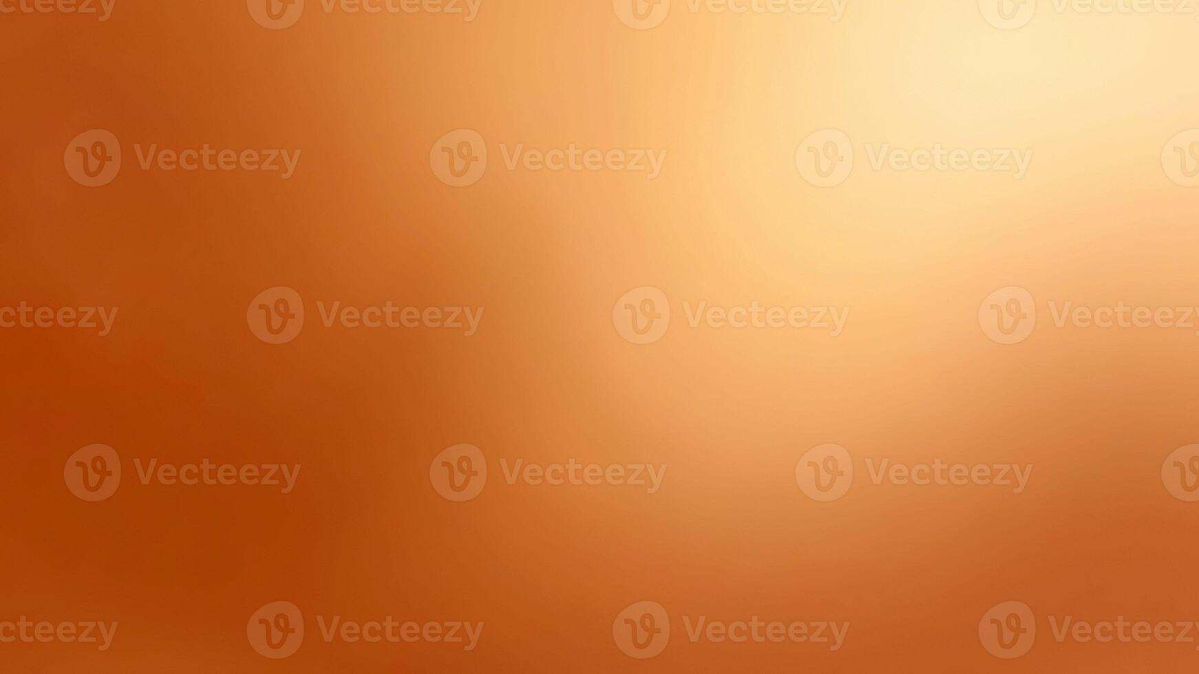 Warm abstract orange and brown background gradient photo