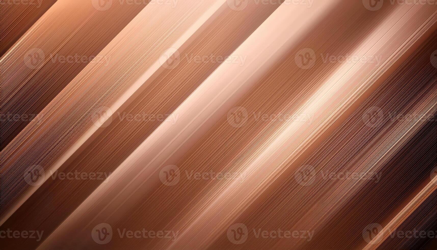 Abstract copper tones with diagonal lines creating dynamic striped pattern photo