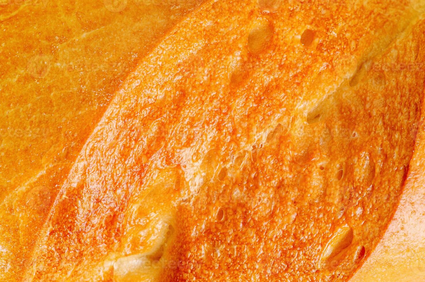 Baguette macro photo as background. Bread