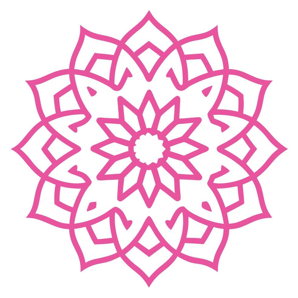 Islamic Mandala Design for Timeless Home Styling vector
