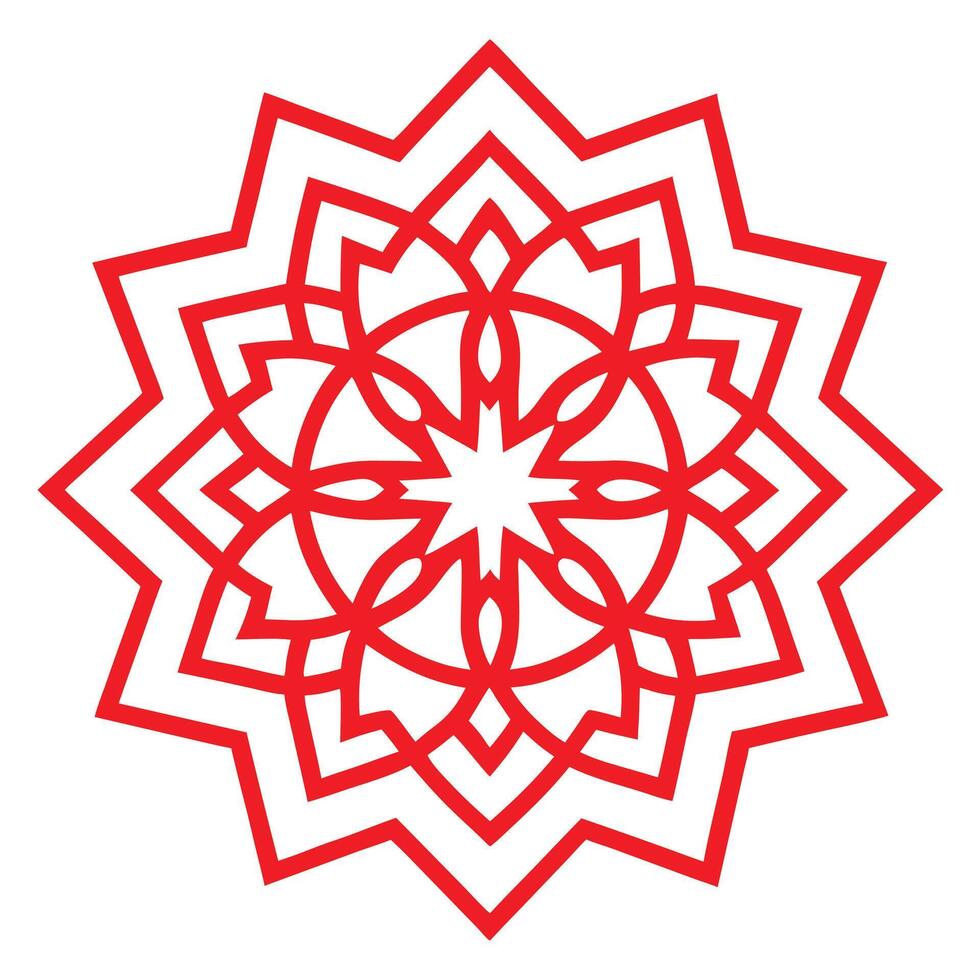 Islamic Mandala Patterns with Aesthetic Appeal vector