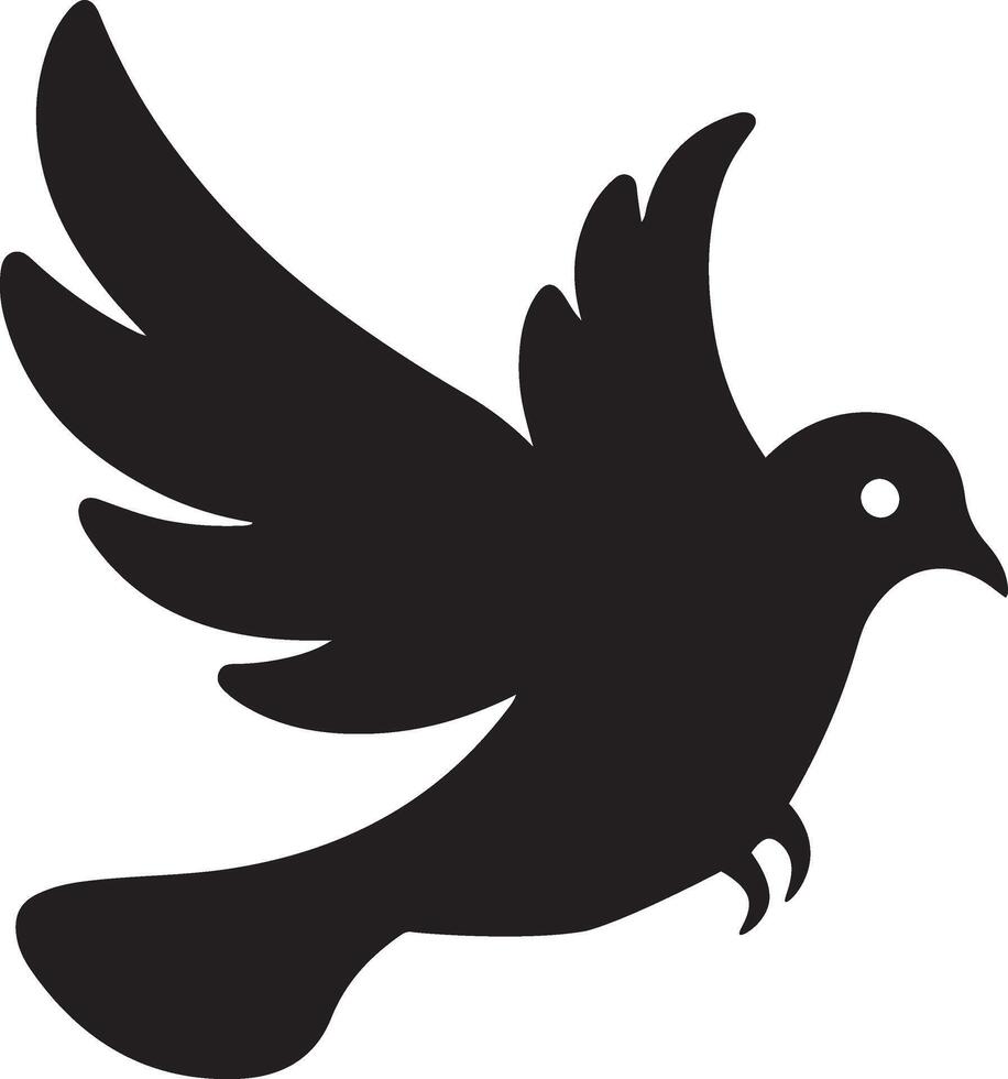 Bird Silhouette Illustration Design vector